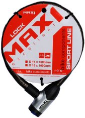 zámek MOTO MAX1 1000x15 mm 4 klíče