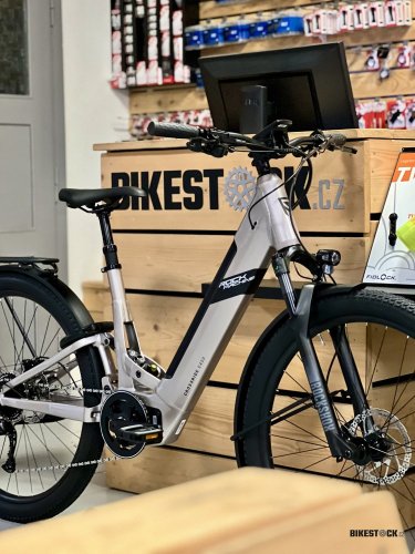 elektrokolo Rock Machine Crossride e450 FS Touring Sand Grey/Black