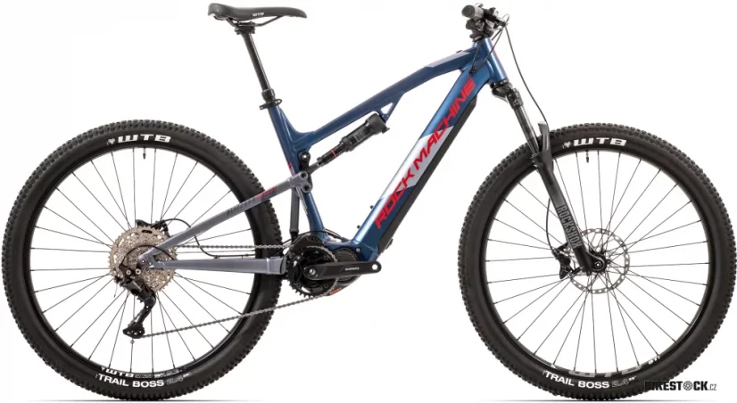 elektrokolo Rock Machine Blizzard e30-29 matte metalic navy/red/grey