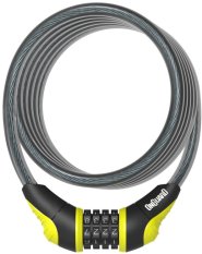 zámek ONGUARD spirála 1800x10 mm kódový žlutý