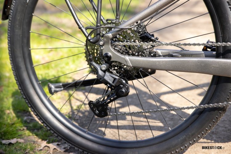 elektrokolo ROCK MACHINE eBlizz B90T gloss stone grey