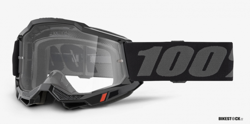 brýle 100% Armega Goggle black - clear lens
