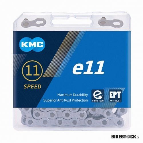 řetěz KMC e11 EPT E-Bike v krabičce 136 čl.
