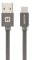 datový kabel SWISSTEN USB/Micro USB 20 cm šedý