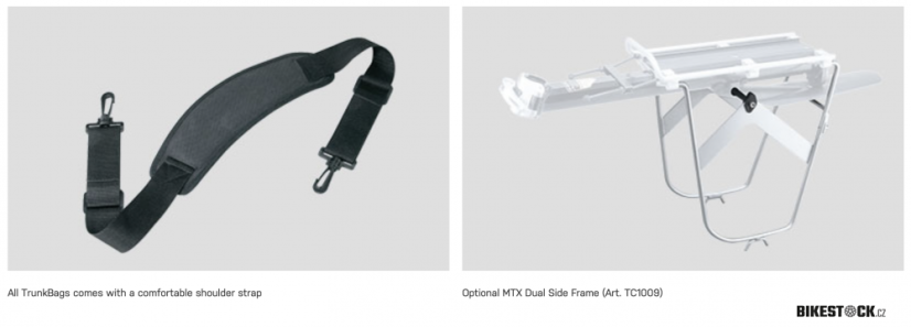 brašna na nosič TOPEAK MTX Trunk Bag EXP s bočnicemi