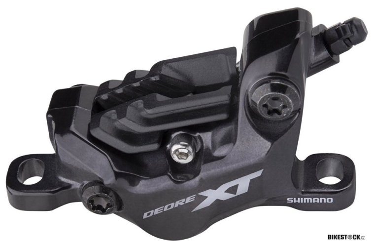 brzdový třmen SHIMANO XT BR-M8120 čtyřpístkový, v krabičce