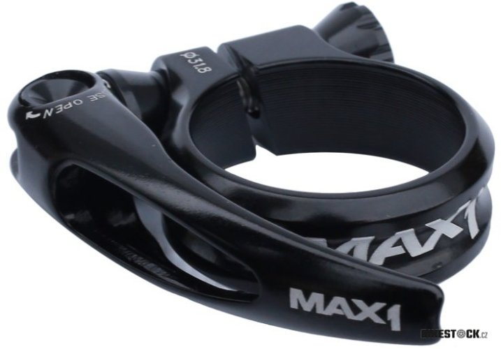 sedlová objímka MAX1 Race 31,8 mm rychloupínací černá