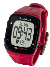 pulsmetr SIGMA ID.Run HR tmavě růžový