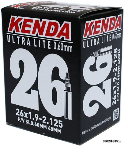duše KENDA 26X1,75-2,125 (47/57-559) 48 mm Ultralite