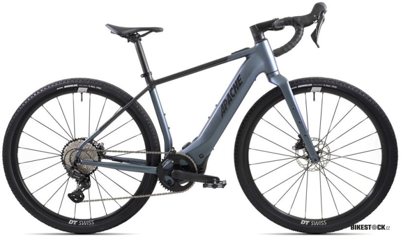 e-gravel APACHE Gila Bosch SX 400 Wh modro/černá