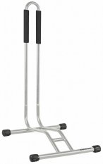 stojan výstavní pro kola 12"-29" stříbrný