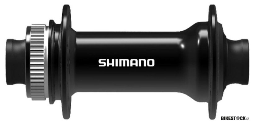 náboj disc SHIMANO HB-TC500 32d Center lock 15mm e-thru-axle 110mm přední černý, v krabičce