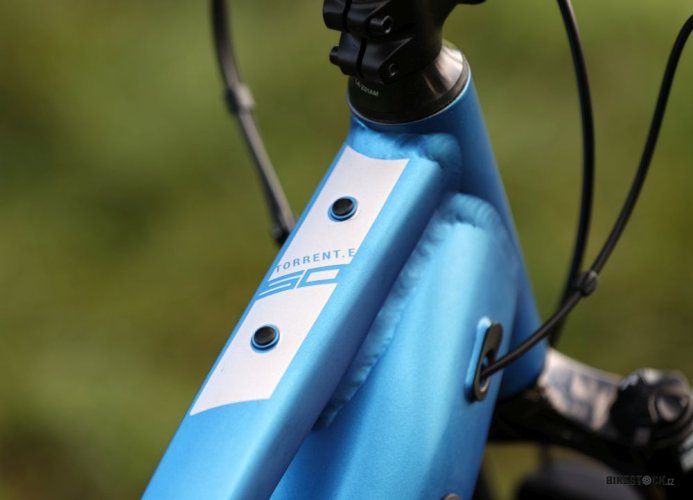 elektrokolo ROCK MACHINE Torrent e50-29 Bosch Touring Easy Entry Matte Blue/Silver