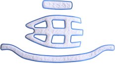 náhradní výstelky do přilby KED Crom/Kailu