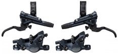 brzda kotoučová SHIMANO SLX M7100 přední a zadní (J-kit) komplet bez kotoučů, adapter SM-MA-F180P/P2