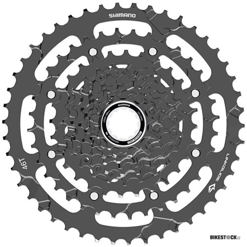 9-kazeta SHIMANO CS-LG400 Cues 11-46 zubů, v krabičce