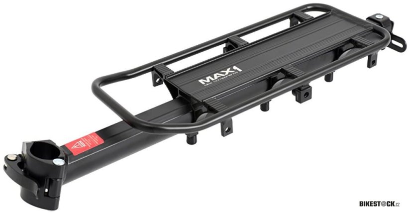 nosič na sedlovku MAX1 Rock 2.0 se vzpěrami a odnímatelnými bočnicemi