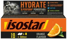 tablety ISOSTAR Powertabs pomeranč