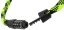 řetězový zámek MAX1 Twist kódový 3,2x1200 mm zeleno/černý