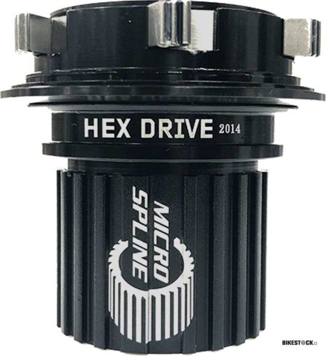 zadní náboj SPANK HEX J-Type Boost 32 děr - ořech Microspline, černá