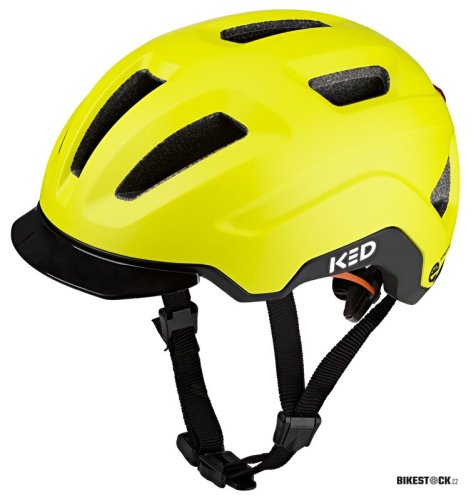 přilba KED Pedalon UE-1 S Yellow Green matt 53-56 cm