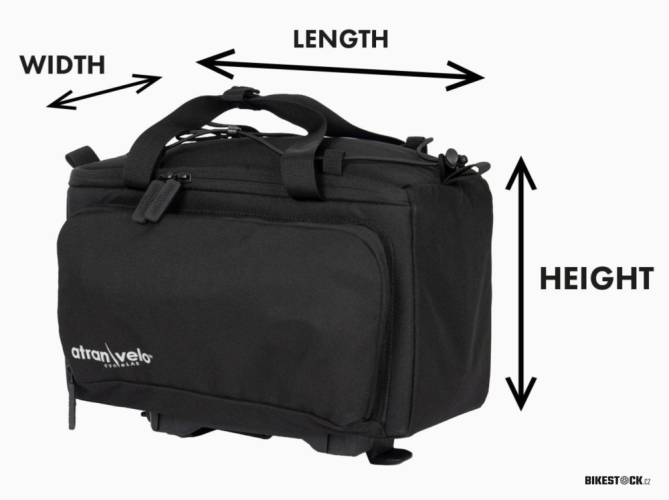 brašna na nosič ATRAN VELO Zap Top Bag AVS