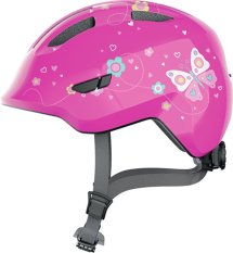 přilba ABUS Smiley 3.0 pink butterfly S