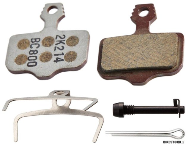 brzdové destičky Avid Elixir/DB/Level TL/Level T/Level ULT/TLM organické/Al