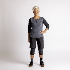 dámské kraťasy IXS Carve Hip-Hugger Woman's Shorts black