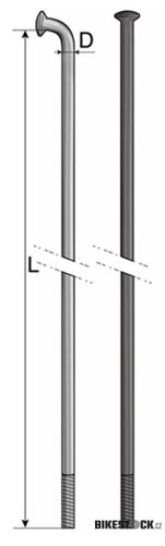 drát MACH1 Zn 186mm