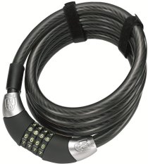 zámek MAGNUM spirála 1800x10 mm 4 x stavitelný kód