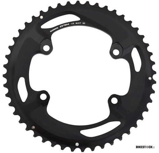 převodník SHIMANO GRX FC-RX810-2 48 zubů, 2x11 speed