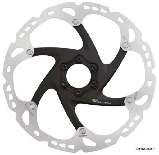 brzdový kotouč SHIMANO XT SM-RT86 203mm 6 děr, Ice technologies, v krabičce