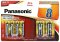 alkalické baterie AA Panasonic blistr 8 ks