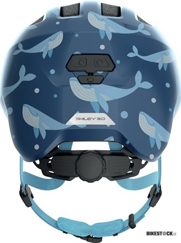 přilba ABUS Smiley 3.0 blue whale M
