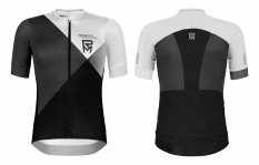 dres ROCK MACHINE MTB/XC bílo/černý