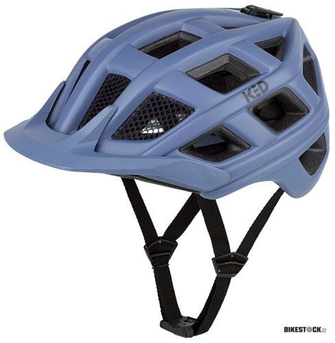 přilba KED Crom XL blue grey matt 60-64 cm