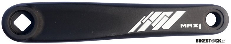 kliky MAX1 Tour 48-38-28 175mm černé s krytem