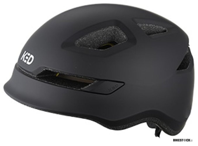 přilba KED Pop M Black Matt 52-56 cm