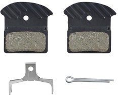 brzdové destičky SHIMANO J05A polymer, s chladiči, v krabičce
