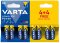 alkalické baterie AA Varta blistr 8 ks