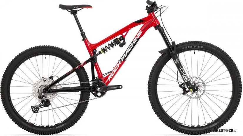 kolo Rock Machine Blizzard 70-297 gloss dark red/black/white 29"/27,5" (mullet)