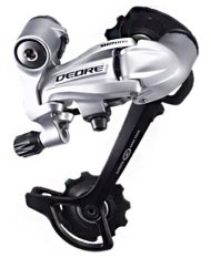měnič SHIMANO Deore RD-M591SGSS stříbrný, 9 speed v krabičce