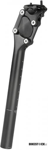 sedlovka odpružená M-WAVE Paralelogram 31,6/350mm černá