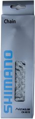 řetěz SHIMANO CN-NX10 114 čl. stříbrný 1/2"x1/8" 1-3 speed, v krabičce