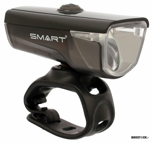 světlo přední SMART Rays 150 USB, dobíjecí, Gumový držák
