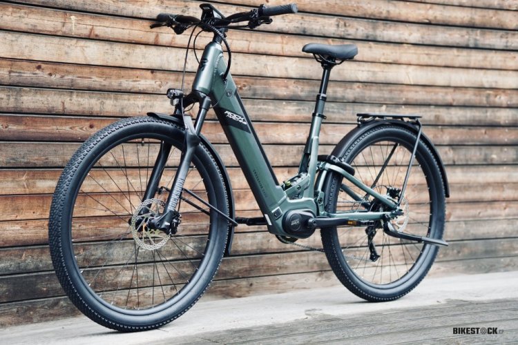 elektrokolo Rock Machine Crossride e450 FS Touring Ocean Grey/Black