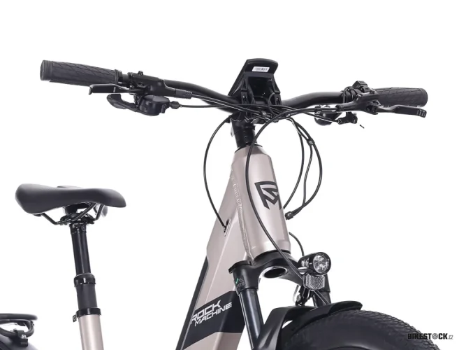 elektrokolo Rock Machine Crossride e450 FS Touring Sand Grey/Black