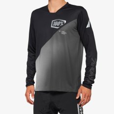 dres 100% R-Core X Long Sleeve Jersey black/grey
