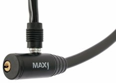 zámek lanko MAX1 650 mm černý